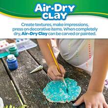 CYPNCrayola Air Dry Clay 25 lb Value Pack WhiteFashion - Blanco - Ver 6