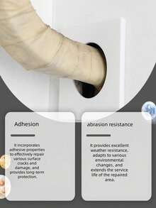 Keo trám khe 30g, có thể bịt kín các lỗ và khe hở trong nhà để ngăn ngừa rò rỉ, thích hợp cho các lỗ điều hòa không khí và các khe hở khác, dễ sử dụng sau khi mở. - Nhiều màu - Xem 3