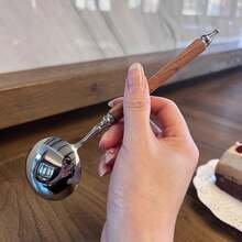 French Luxury Retro Noble Castle Soup Spoon, Soup Spoon, Rice Spoon, Pasta Spoon, Dessert Spoon - Multicolor - View 5