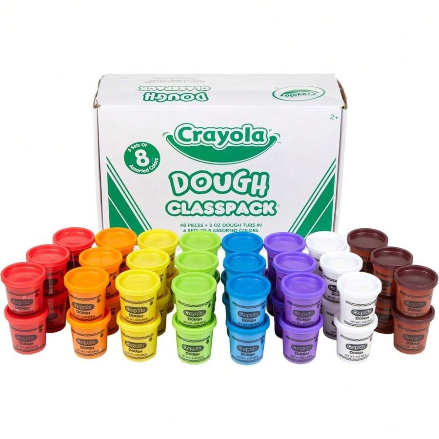 CYPNCrayola Masa Classpack 8 8 colores surtidos 3 onzas cada uno 48 unidades por cajaFashion - 227038458 - Ver 1