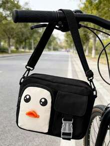 Lightweight & Fashionable Men's Messenger Bag With Pendant