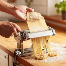 Pasta Roller Machine Dual Width Noodle Maker For Pasta, Spaghetti, Fettuccine, Lasagna 2 In 1 Stainless Steel With Cleaning Kit - 2 PCS Pasta Maker Machine - View 6