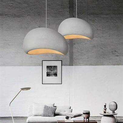 40cm Japanese-Style Bird-Nest Shaped Ceiling Lamp Shade, Suitable For Use In Restaurants, Bedrooms, Kitchen Island Tables, Dining Areas, Etc.(Only The Lampshade)