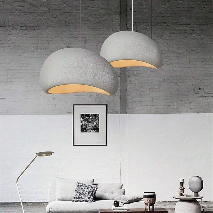 40cm Japanese-Style Bird-Nest Shaped Ceiling Lamp Shade, Suitable For Use In Restaurants, Bedrooms, Kitchen Island Tables, Dining Areas, Etc.(Only The Lampshade)