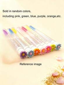 1/3/7pcs Cute Cartoon Rabbit & Rabbit Ear Design Mascara Wands, Eyebrow Brush, Eyelash Extension Tools, Portable Travel Makeup Brushes Set - Multicolor - View 7