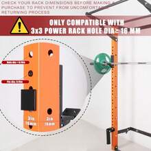 Other Hooks & Rails - 3x3 Inch Shelf With 58 Inch Hole - View 3
