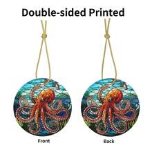 Octopus Ceramic Christmas Hanging Ornament For Xmas Tree Wedding Holiday Party Home Decor - Octopus - 查看 3