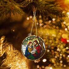 Mary Jes 1us Ceramic Christmas Hanging Ornament For Xmas Tree Wedding Holiday Party Home Decor - MaryJes 1us - 查看 7