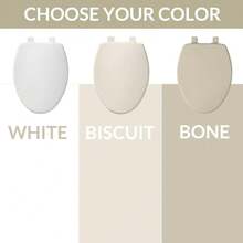 CYPNBemis 730SLEC Asiento de inodoro de cierre lento bisagras fáciles de limpiar y asiento de plástico duradero fabricado en Estados Unidos redondo color blancoFashion - 219744387 - Ver 5