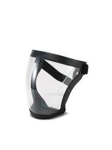 1pc Transparent Anti-Fog Face Shield, Dust-Proof Safety Goggles, Outdoor Protective Plastic Glasses