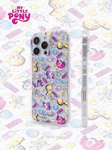 MY LITTLE PONY 官方授权小马宝莉豪华印花透明气囊手机壳，兼容 16/16 Pro/16 Plus/16 Pro Max、17/17 Pro/17 Pro Max、15/15 Pro/15 Plus/15 Pro Max、14/14 Plus/14 Pro Max、13/13 Pro/13 Pro Max、12/11/X/XR/XS Max、Galaxy S25 Ultra、S24 FE、S23 Plus、S22、S21、S20 FE。一款可爱的圣诞节必备智能手机保护套。 - 無色 - 查看 5