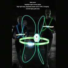 CYPNDrfeify - Luces nocturnas para correr recargable por USB LED reflectante para exteriores correr ciclismo caminarFashion - como en la foto - Ver 6