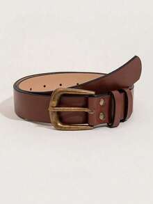1 PCThis Stylish, Casual, Retro-Style Women's Buckle Belt Is Perfect For Pairing With Trousers, Suitable For Everyday Wear, And Also A Perfect Holiday Gift Choice, Especially For Valentine's Day. - Multicolor - View 6