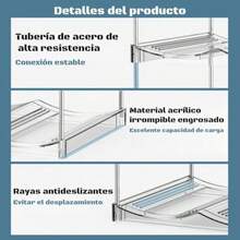 CYPNOrganizador de Botellas Apilable Estante de Almacenamiento de Botellas de Agua Estante de Vino 4 Capas Puede Acomodar 12 Botellas Adecuadas para Gabinetes Cocinas Gabinetes de Vino Tiendas.Fashion - 219619394 - Ver 5