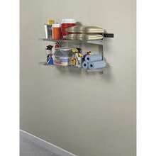 CYPNRubbermaid Fasttrack - Soporte para Sistema de Almacenamiento de cochera 63 cm Vertical Níquel Satinado Individual 1Fashion - 219867090 - Ver 5