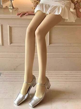 Solgula transparenta strumpbyxor för kvinnor i plusstorlek - livfulla halvtransparenta leggings, ett måste för sommar- och festivallooker, ljusa och iögonfallande