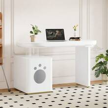 Home Office Desks - White - View 2