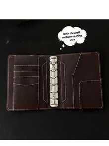 Bìa rời A7 màu nâu đậm, thích hợp để tự làm sổ kế hoạch hoặc lưu trữ ảnh. - Nhiều màu - Xem 13