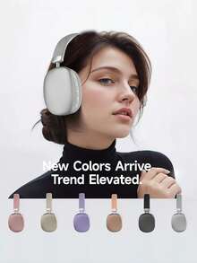 Wireless Microphone Headphones – Versatile For Gaming, Sports, Running & Travel | Stereo Sound, Perfect Christmas Gift - 銀色 - 查看 5