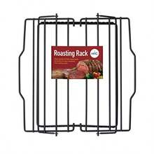 HIC Adjustable Wire Roasting Baking Broiling Rack Nonstick 10-Inches x 9.25-Inches - Antiadherente - Ver 8