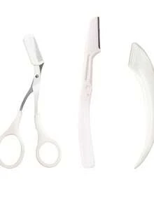 Unisex Eyebrow Trimmer & Comb Set, Eyebrow Grooming Tools, Perfect For Eyebrow Shaping, Length Control, Home Beauty Tools, Includes Mini Comb Tweezers, Can Be Used For Facial Hair Removal And As Haircutting Scissors, Ideal For Hairdressing Supplies. - Multicolor - View 8