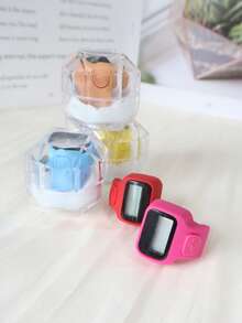 1pc/5pcs/10pcs Willow Breeze | Manual Press Counter With Box, Non-Slip & Durable, Outdoor Companion - Multicolor - View 1