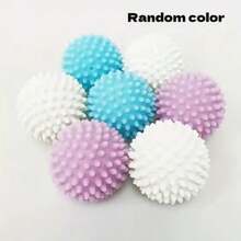 Set Of 10 Reusable Laundry Balls - Removes Hair, Softens Fabrics, Prevents Tangling, Reduces Wrinkles, No Electricity Needed, Laundry Additions, Extra-Large Dryer Balls, Washing Machine Balls, Dryer Balls, Dryer Sheets, Anti- Laundry Ball - Multicolor - View 7