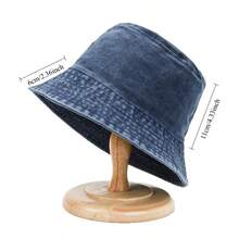 1 szt. damski kapelusz typu bucket hat w stylu vintage – szeroki rondo, zapięcie na zatrzask, lekki i przewiewny, niezbędny latem, dostępny w kolorze zielonym, czerwonym i brązowym – odpowiedni na okazje codzienne i formalne, na plażę, do noszenia na co dzień, jako dodatek do stroju plażowego, w stylu retro, nadający się do prania ręcznego, idealny dla miłośników aktywności na świeżym powietrzu - Wielokolorowe - Zobacz 5