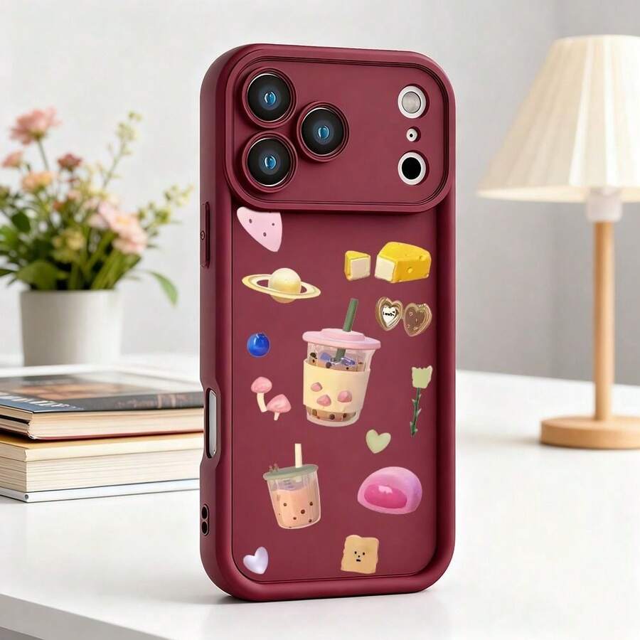Basic Phone Cases - Crimson - View 1