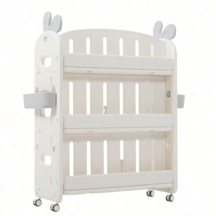 Toy Storage - Gray + White + HDPE1 - View 1