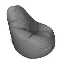 Sillon Puff Pera Estandar Ideal para Personas de hasta 80 kgs Gris - Gris - Ver 5