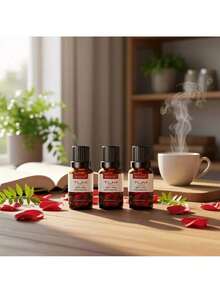 Singing Bowl Set And 3pcs Aromatherapy Essential Oils, Used For Meditation, Yoga, Chakra Balance, Mindfulness Practice, Sound Healing. Gardenia Rose Sandalwood Aromatherapy Essential Oils To Create A Unique Atmosphere, Calm The Mind And Relax The Body. - 銅色 - 查看 11