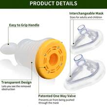 Choking Emergency Takes Effect In 8 Seconds! No First Aid Tips Needed Real Airway Unblocker Alternative To Traditional Heimlich Avoiding Rib Injuries Family School Motorcade Camping Emergency Essentials (WARNING YELLOW) - 1件 - 查看 6