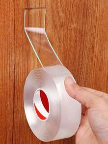 1pc Reusable, Washable, Powerful Nano Double-Sided Adhesive Tape - Strong Bonding For Home & Office Use - Multicolor - View 7