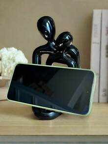 1pc Creative Couple Sculpture Candle Holder, Suitable For Modern Home Decor Such As Living Room, Desk, Bedside Table. Anniversary Gift (For Mom), Valentine's Day Gift, Christmas Warm Decor Candle Holder