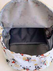 Disney Student Backpack, Kindergarten Backpack, Mickey Mouse Backpack, Mini Chest Bag, Travel Bag, Multi-Function Storage Bag, Fashion Coin Purse, Cartoon Handbag - Multicolor - View 9