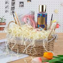 Crinkle Cut Paper Grass Cushion Paper Streamer For Christmas Wedding Birthday Bridesmaid Engagement Craft Gift Boxes Bags Filler Decoration 4.5oz Oyster White - 牡蠣白 - 查看 4