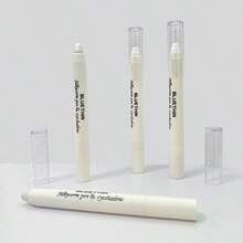 BLUETHIN 1 支珍珠白眼影笔、荧光笔眼影棒、顺滑闪亮、防水持久的日常眼妆 - 白色 - 查看 4