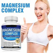 3X Toplux Nutrition Magnesium Complex 1000mg Supports 8 Elemental Magnesium - cái chai - Xem 10