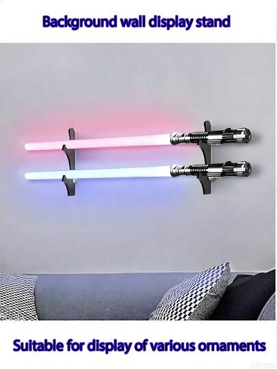 1 Set Premium Japanese Samurai Sword Display Stand, Decorative Display Rack, Collectible Showcase, DIY Display Holder, Women's Long Robe Bathroom Hanging Accessory, Bathroom Rack, Painting Display Stand, Wall Decor, Wall Art Supplies, Kitchen Hanging Rack