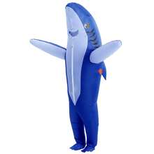 Valentine's Day Couple Set | Fierce Shark & Cute Prey Inflatable Costumes, Funny Couple Interactive Love Guard