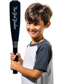 Juego de bate y pelota de espuma jumbo del equipo  de Franklin Sports, 21 pulgadas - de Nueva York - Ver 6