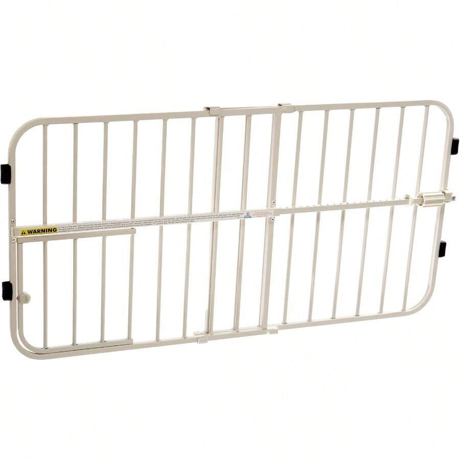 Carlson Pet Products Lil Tuffy - Puerta expandible para mascotas Blanco 96.52 x 45.72 x 2.54 cm 38" x 18" x 1" - blanco - Ver 1