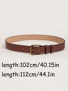 1 PCThis Stylish, Casual, Retro-Style Women's Buckle Belt Is Perfect For Pairing With Trousers, Suitable For Everyday Wear, And Also A Perfect Holiday Gift Choice, Especially For Valentine's Day. - Multicolor - View 7