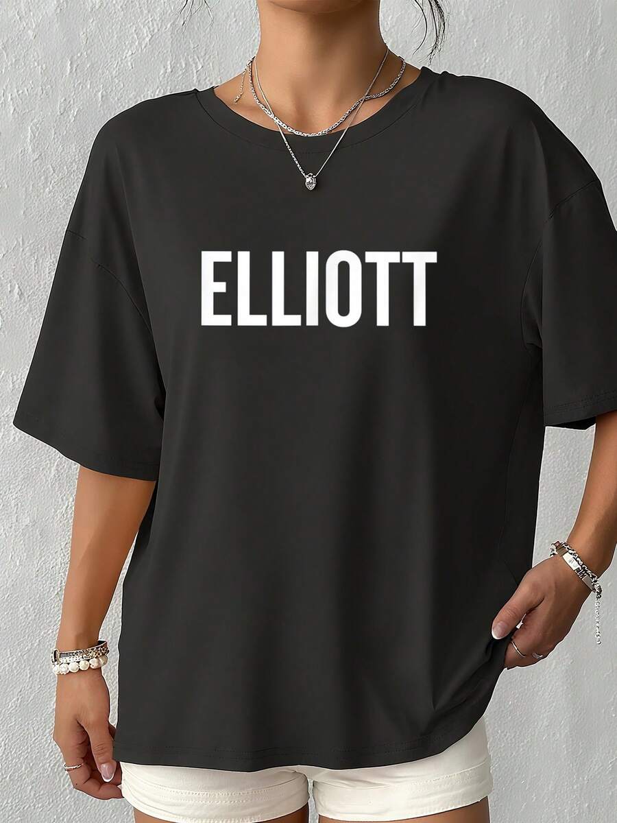 ELLIOTT T Shirt (1) - Black 5 - View 1