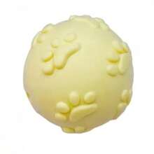 1/3pcs Natural Latex Rubber Squeaky Ball Toys, Loved By Dog Owners And Dog Moms - (Paw Ball) Small To Medium Dog Toys, Cute Puppy Paw Fetch And Chew Toys, Reduce Separation Anxiety - Multicolor - View 11