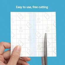 50pcs Transparent Waterproof Adhesive PU Film Tape, Breathable Waterproof Thin Blank Dressing Patch - Multicolor - View 7