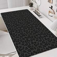 1pc Large Leopard Print Gaming Mouse Pad With Non-Slip Rubber Base And Smooth Surface, Black And Gold Animal Pattern Desk Mat For Keyboard And Mouse, Durable Polyester Computer Accessory Suitable For Gamers, Home Office, Laptop, Fashionable Gift, Extra Large Gaming Mouse Pad, Keyboard Mouse Pad, Halloween Themed Mouse Pad Office Desk Accessories Desk Accessories Office Supplies Office Decor - Multicolor - View 11