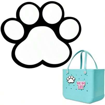 Oudizz Charms For Beach Bag, Bogg Accessories Charms PVC Rubber For Beach Bag, Insert Decorations For Beach Handbag Totes