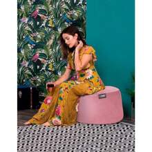 Puff Otomano Taburete Redondo con Relleno de Burbujas de Poliestireno Dimensiones 50x50x36cm Comodidad y Estilo para Tu Hogar - Ideal como Asiento o Reposapiés Rosa - Rosa - Ver 2